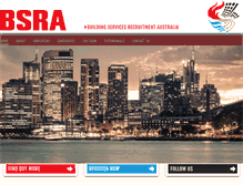 Tablet Screenshot of bsra.com.au